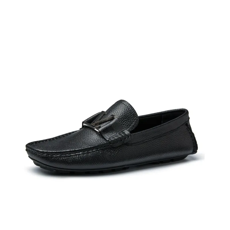 Brounvanm Beanie Shoes Men's Black-1