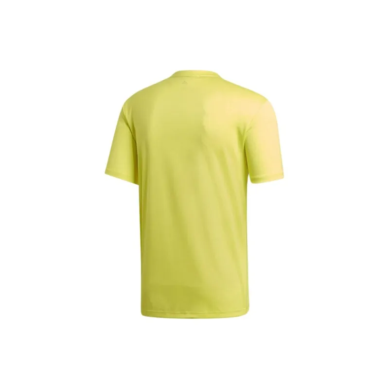Adidas T Shirts Men Yellow-1