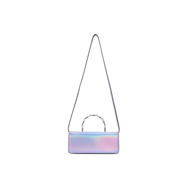 Jimmy Choo Diamond Chain Iridescent effect Tote Bag-1