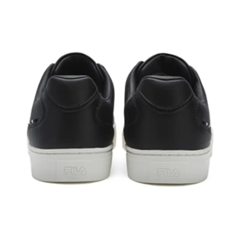 FILA BIELLA Anti Slip Wear Resistant Lightweight Breathable Low Top Skateboard Shoes Men's Black-2