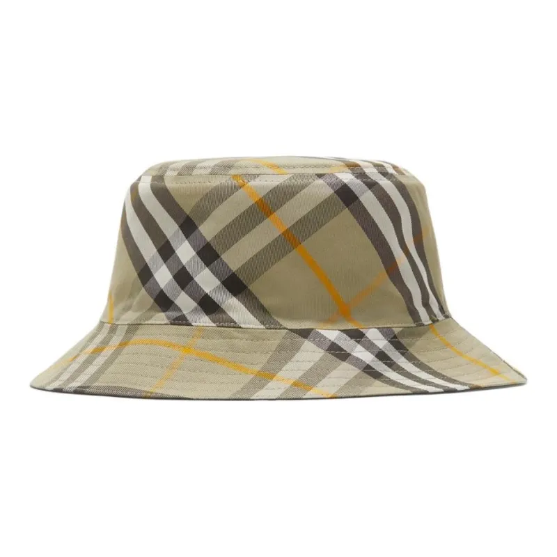 Burberry Cotton Bucket Hats Unisex Green-1