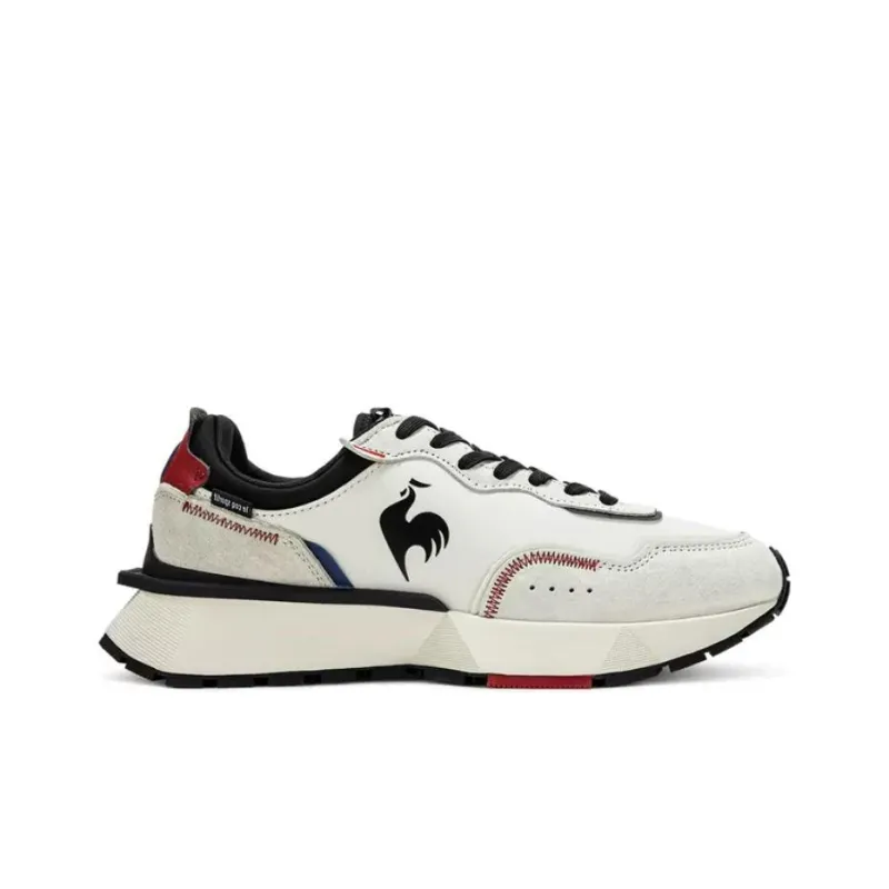 Le Coq Sportif Slip Resistant Low Top Casual Shoes Unisex Ecru-1