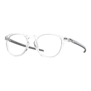 Oakley Injection Molded Oval Eyeglass Frames Unisex Gray