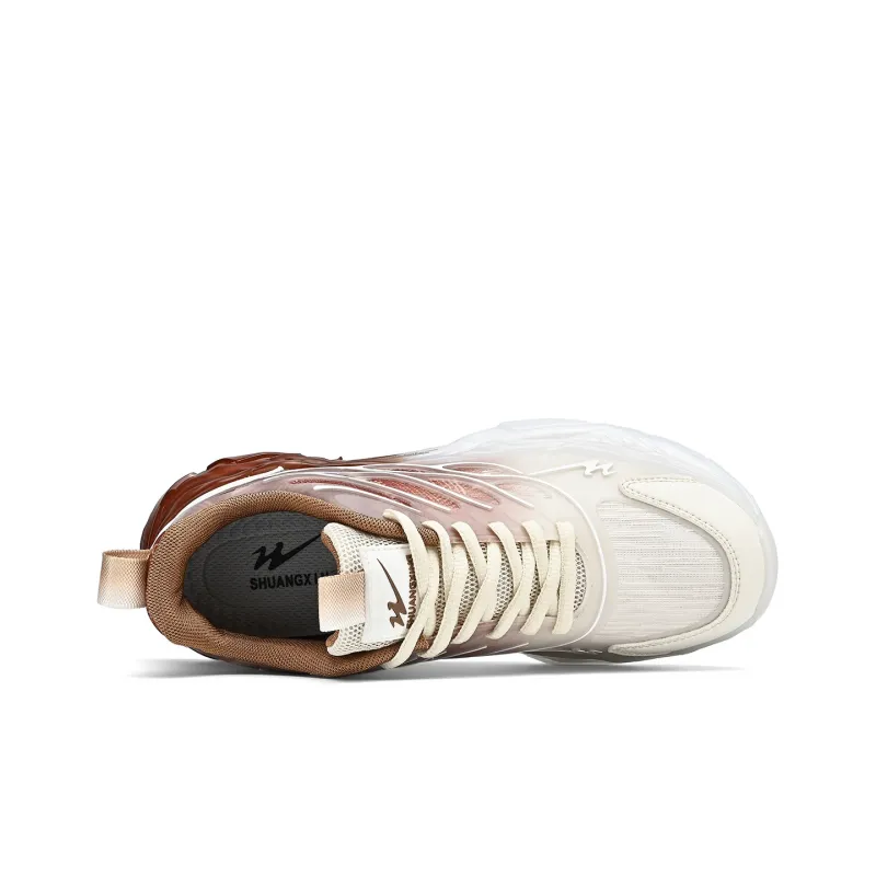 Binary Chunky Sneakers Men Low Top Beige-3
