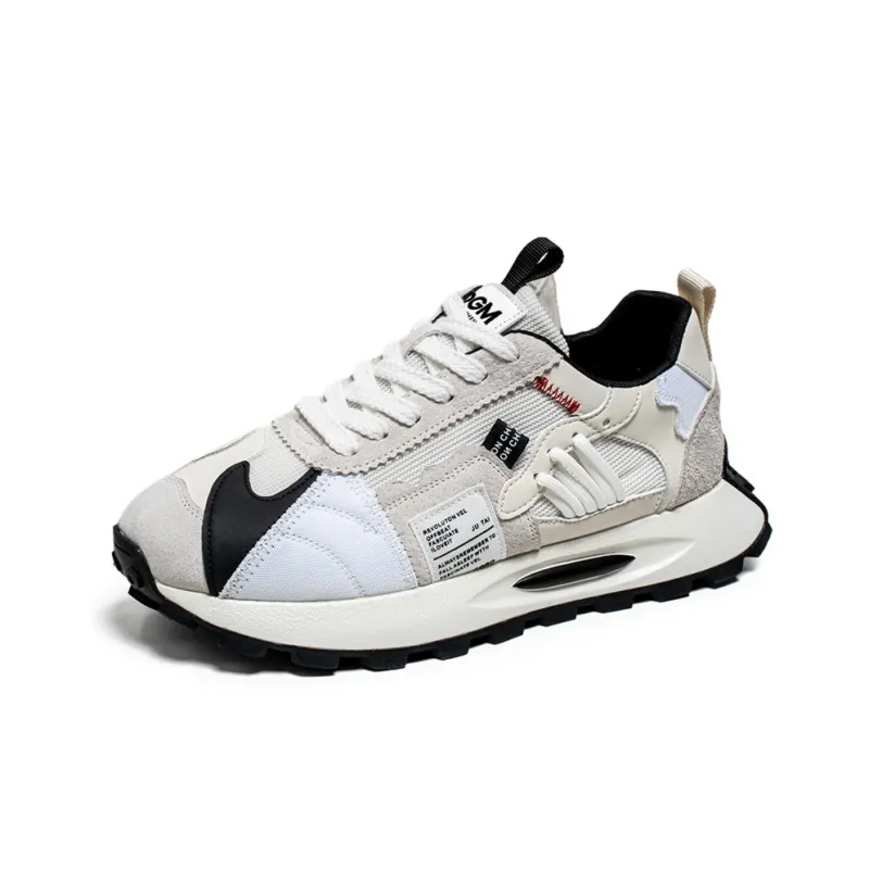 OUGLEMEN Gift Box Set Lightweight And Breathable Low-Top Casual Shoes Men's-8