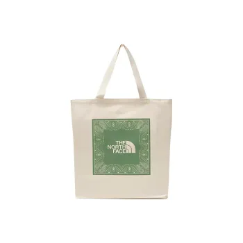 THE NORTH FACE Canvas Tote Bag Shopping Bag Canvas Bag Handbags Medium Size Unisex Green