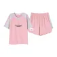 Pink Gray Shorts