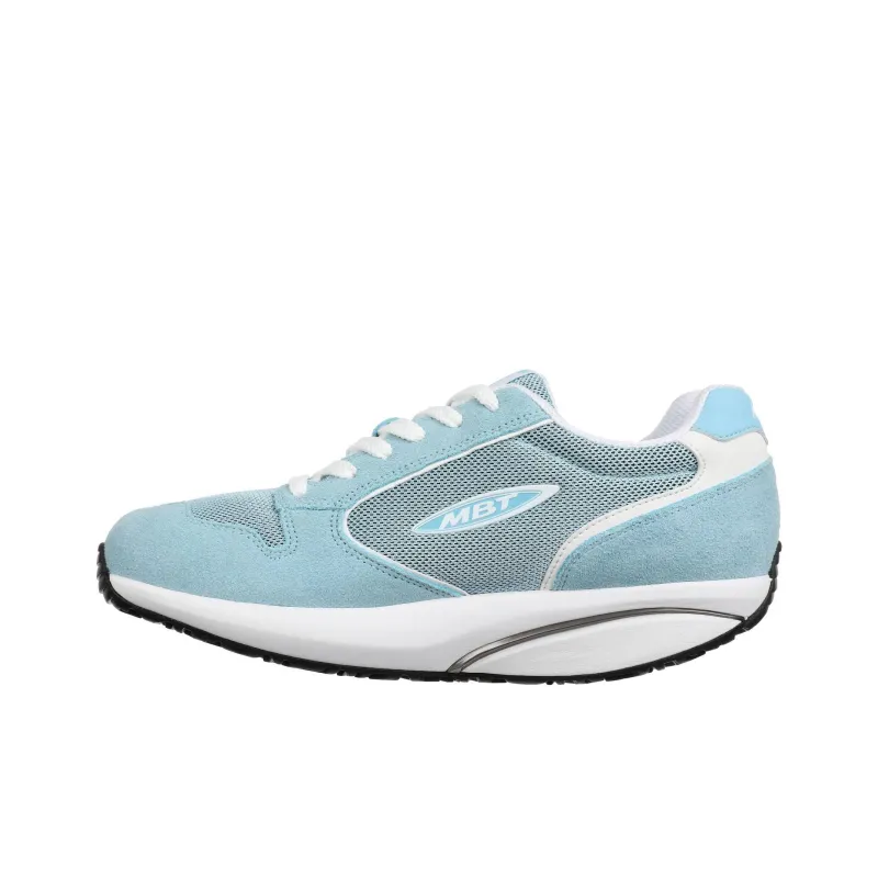 MBT Cushioned Slip Resistant Low Top Casual Shoes Women's Blue-0