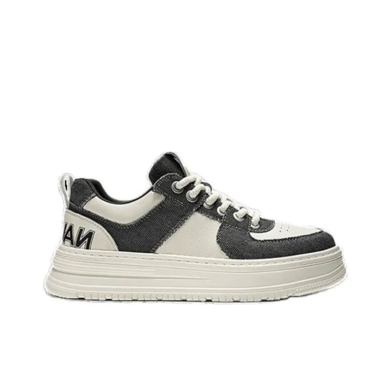 NAUTICA Wear Resistant Breathable Slip Resistant Low Top Skateboard Shoes Men's-1