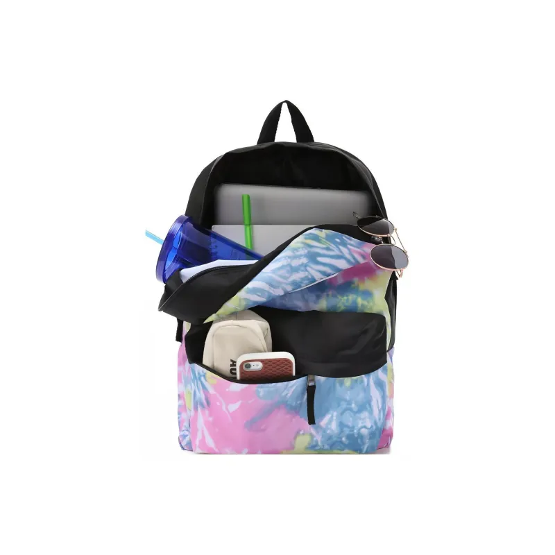 Vans Polyester Backpack Regular Unisex Tie Dye Blue Multicolor-3