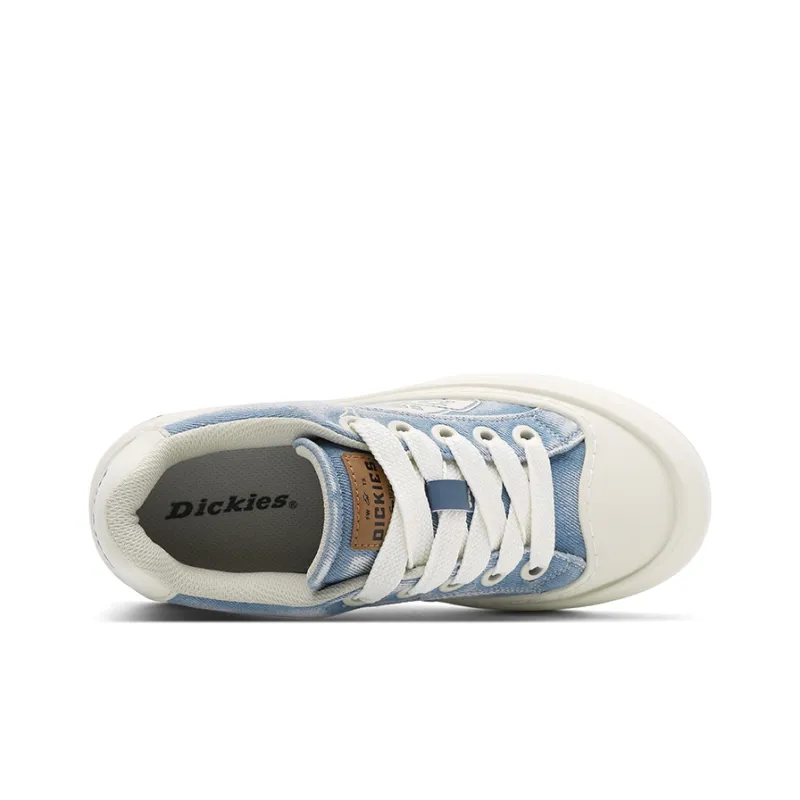 Dickies 100th Anniversary Low Top Canvas Shoes Men's Washed Blue-2