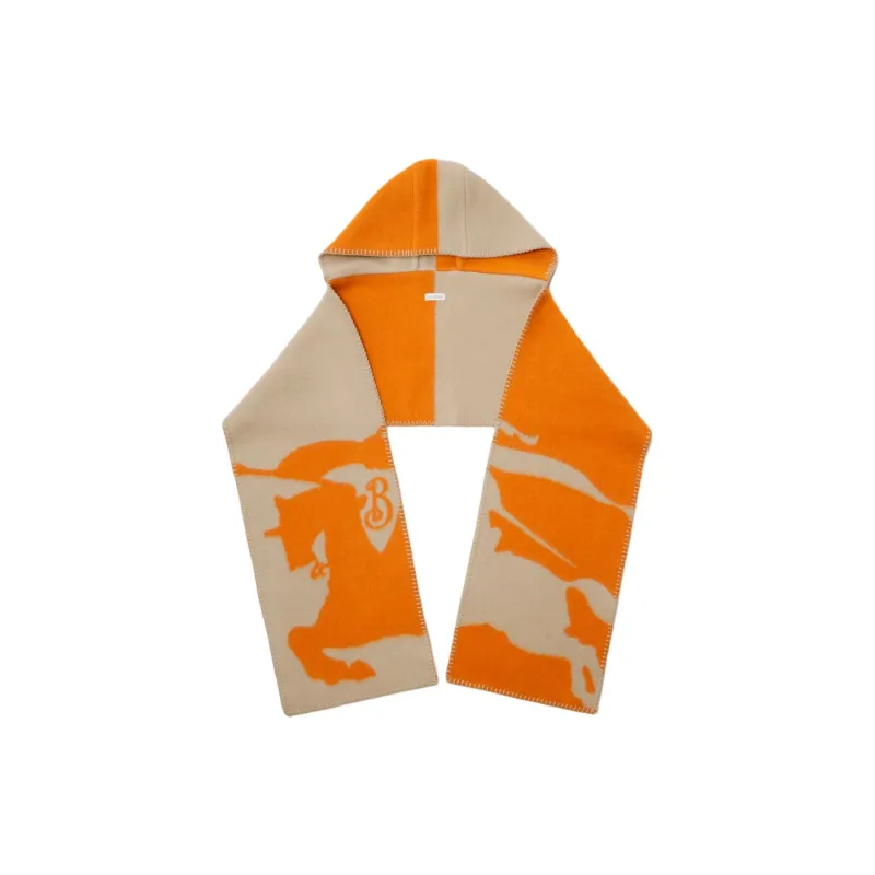 Burberry Ekd Wool Hooded Scarf-0