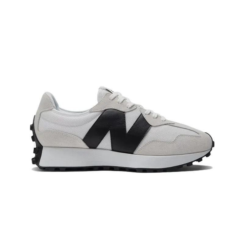 New Balance 327 White Black-1