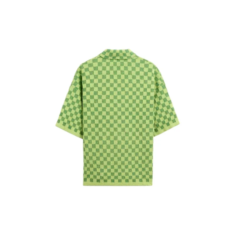 ZARA Polo Shirts Men Green-1