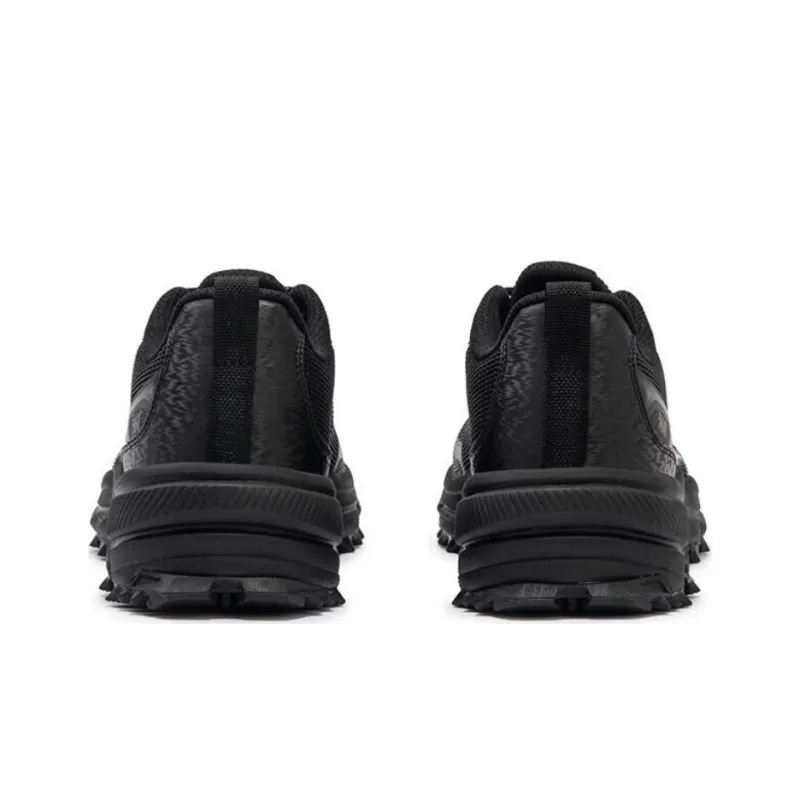 361° Abrasion Resistant Low Top Running Shoes Men's Black-3