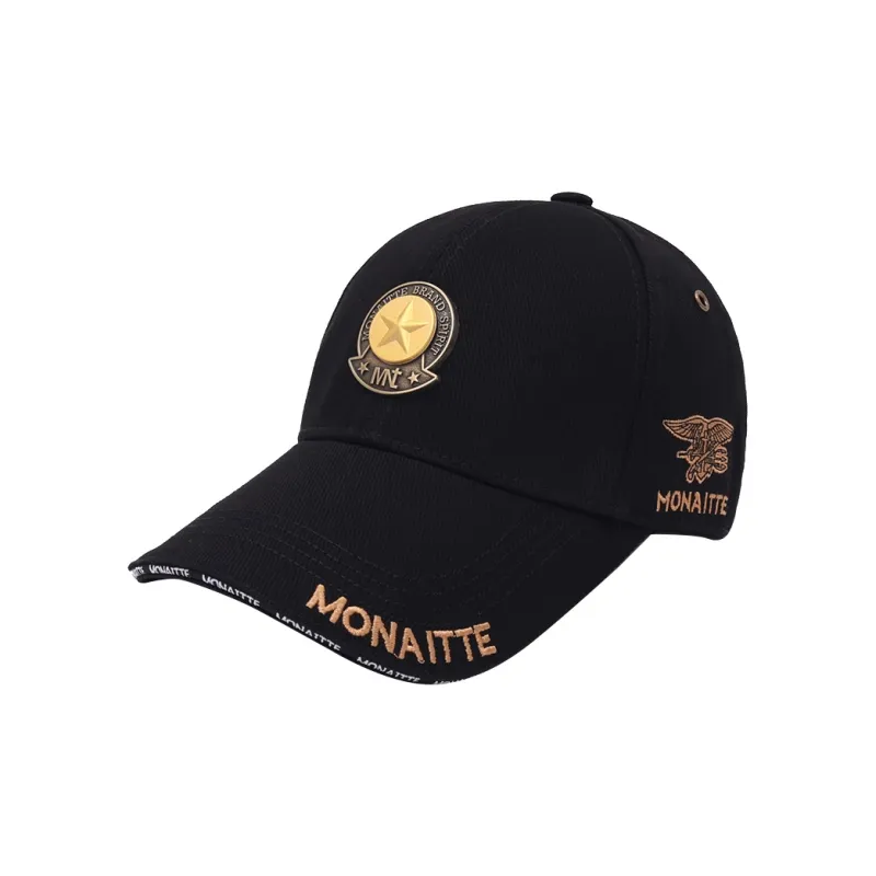 MONAITTE || Cotton Baseball Caps Unisex-0