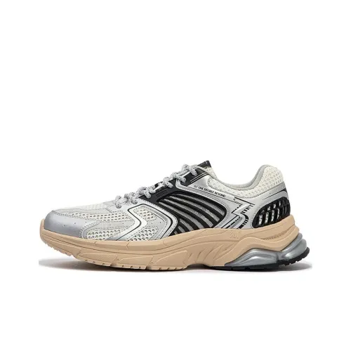 361° Yearly Wheel SE Slip-Resistant Low-Top Chunky Sneakers Men's Silver Black