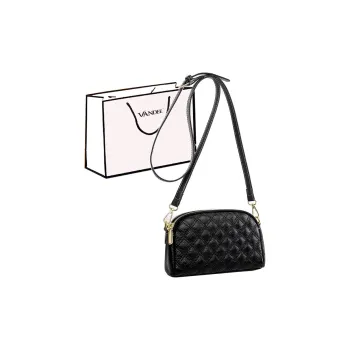 VANDEE Cow Leather Shoulder Bag Crossbody Bag Regular Women's Black/White