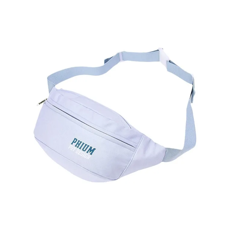 POY Nylon Fabric Women's Bag Men's Cycling Sling Bag Trumpets Unisex Light Green-12