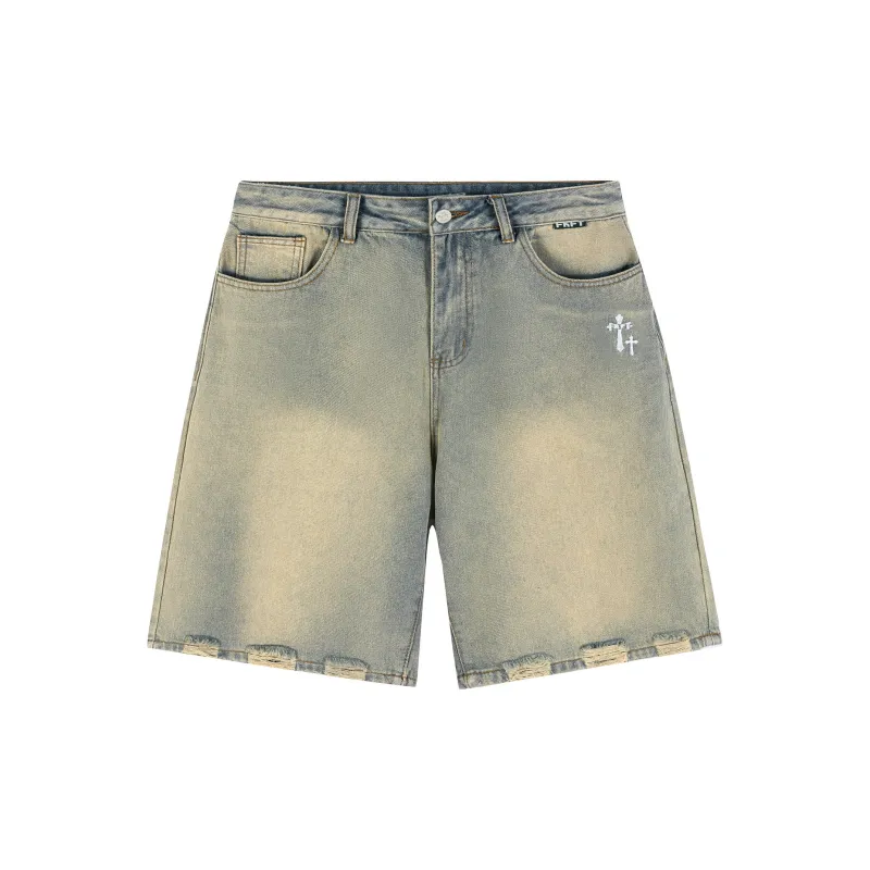 FKFT Denim Shorts Unisex-7