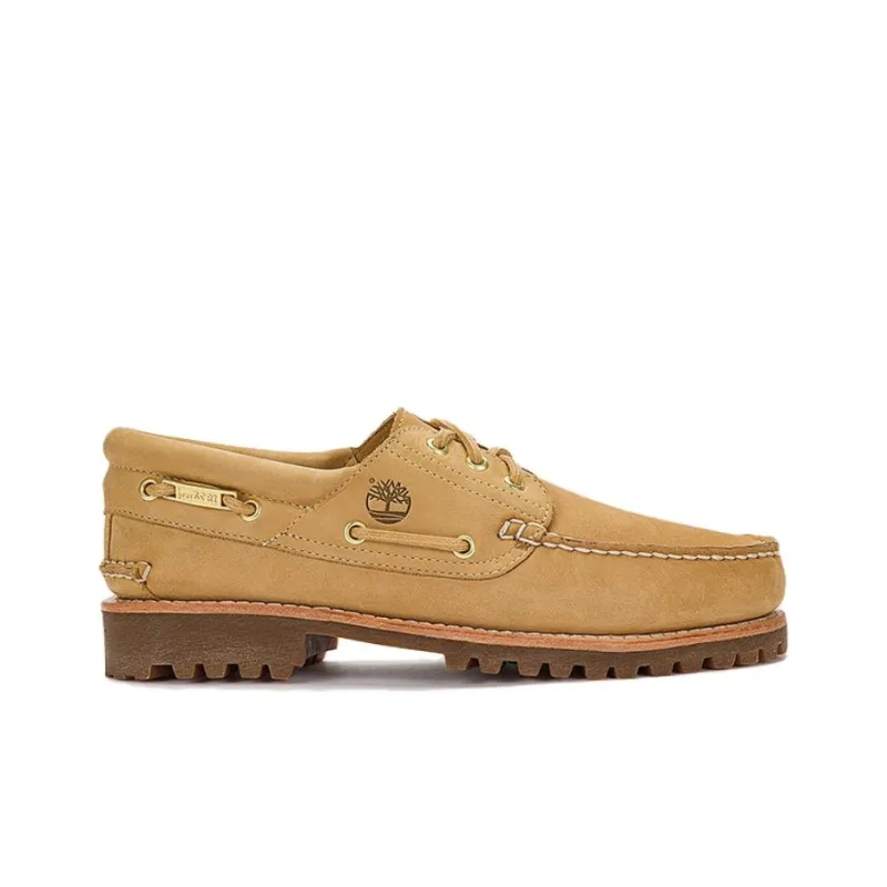 Timberland Anti Slip Wear Resistant Low Top Casual Shoes Unisex Light Beige-1