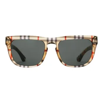 Burberry Acetate Square Sunglasses Unisex Brown