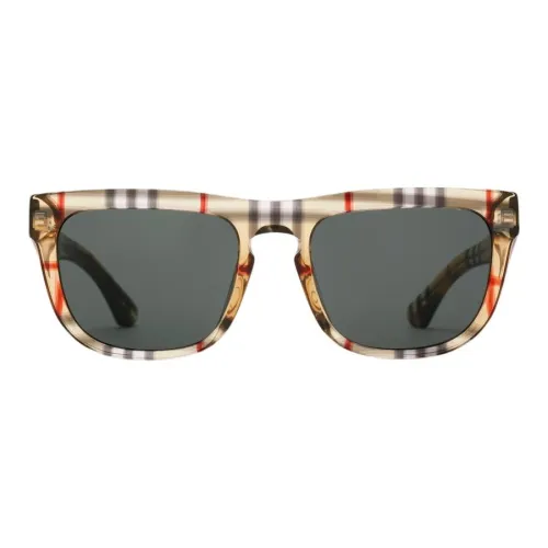 Burberry Acetate Square Sunglasses Unisex Brown