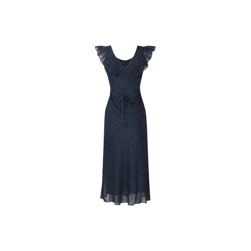 Vine Color Sleeveless Dress Women's-1