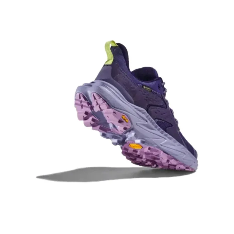 HOKA ONE ONE Anti Slip Wear Resistant Low Top Hiking Shoes Women's Purple-4