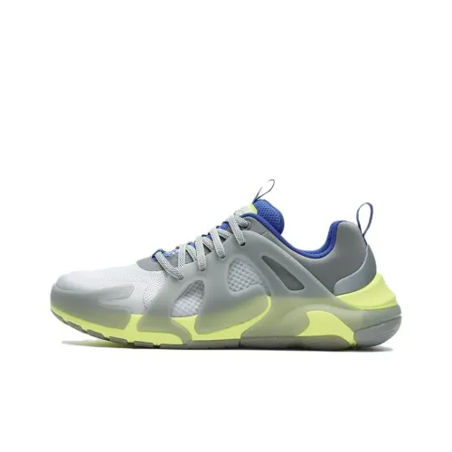 FILA Slip Resistant, Abrasion Resistant, Breathable Low Top Casual Shoes Men's Gray