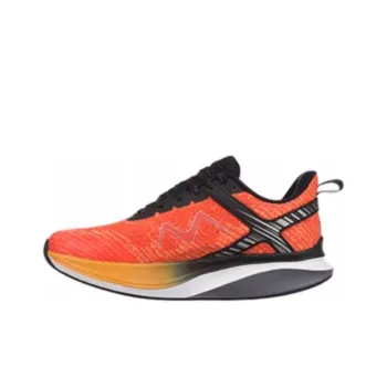 MBT Anti-Slip Wear-Resistant Low-Top Marathon Running Shoes Unisex Orange Black