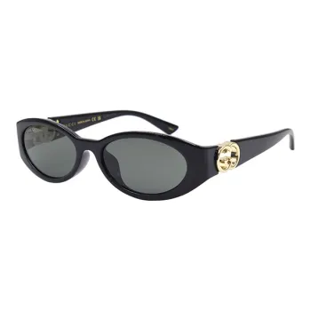 GUCCI Oval Frame Sunglasses