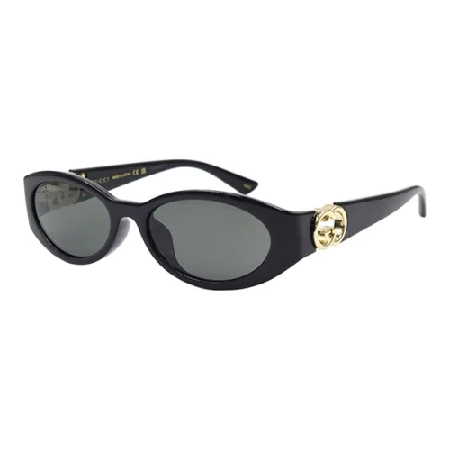 GUCCI Oval Frame Sunglasses