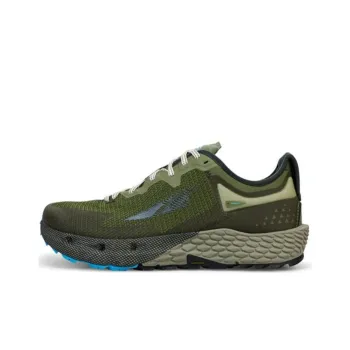 Altra Timp 4 Cushioned Slip-Resistant Low-Top Outdoor Shoes Men's Olive Green