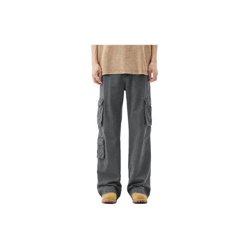 RENBEN Casual Pants Unisex Carbon Gray