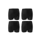 M590-Ice Silk Leggings-E Set-Black+Black+Black+Black (4 Pack)