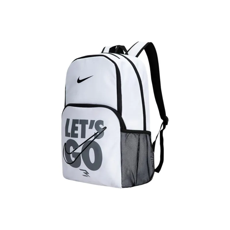 Nike Polyester Backpack Regular Unisex Pure White-1