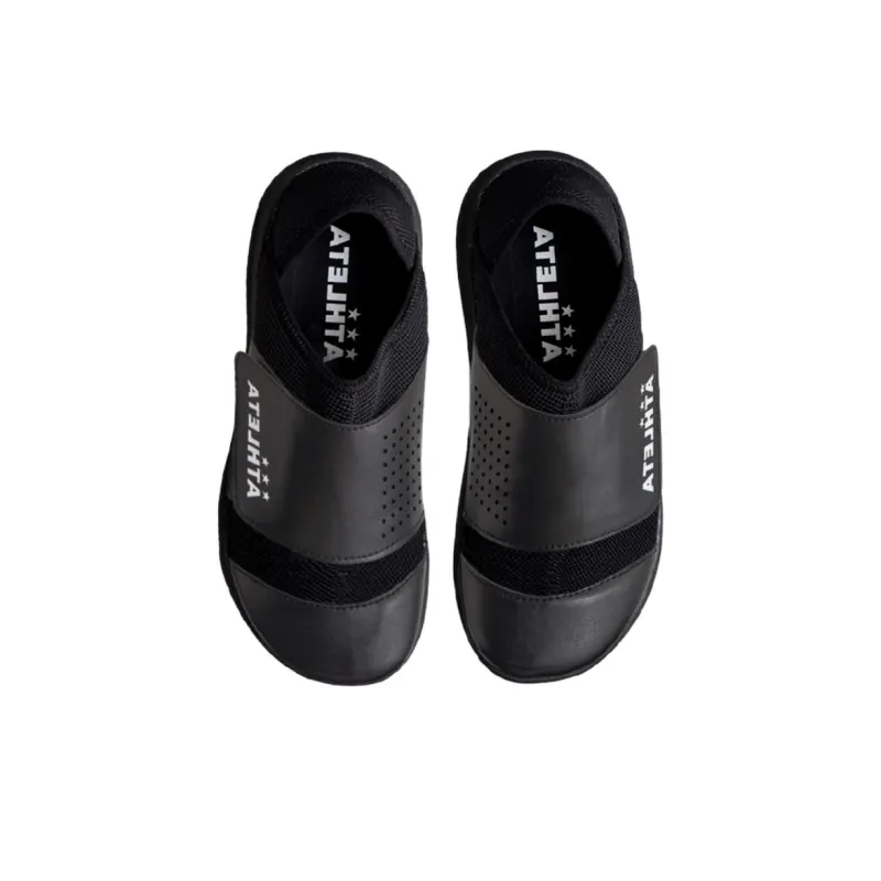 ATHLETA Cushioned Slip Resistant Abrasion Resistant Low Top Casual Shoes Men's Black-2