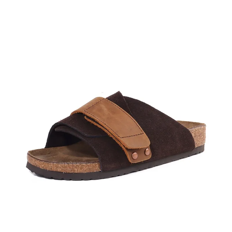 East Garden Works Slip-Resistant Odor-Resistant Slide Slippers Unisex Ginger Yellow Apricot-20
