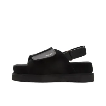 YEDANI Beach Sandals Men Chestnut, Sand, Black