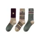 3 Pack (Embroidery Rabbit+Full Stripes+Single Stripe)