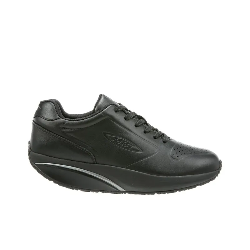 MBT Cushioned Slip Resistant Abrasion Resistant Low Top Casual Shoes Unisex Black-1
