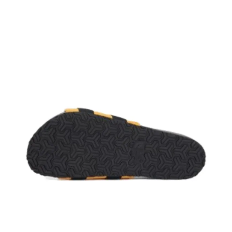THE NORTH FACE Slip Resistant Slide Slippers Unisex Yellow Korean Style-4