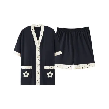 GOSO Pajama Set Women's Black Shades