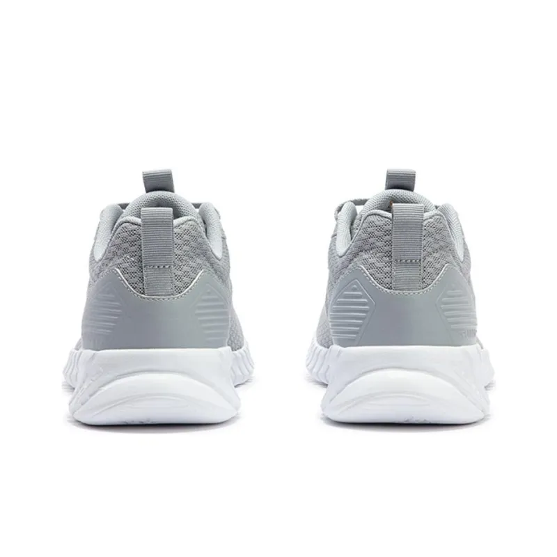 361° Slip Resistant Low Top Casual Running Shoes Men's Gray-3