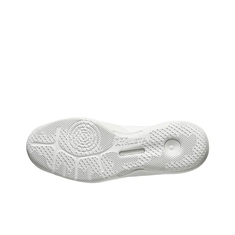 ATHLETA Anti Slip Wear Resistant Soccer Shoes Men's White-4
