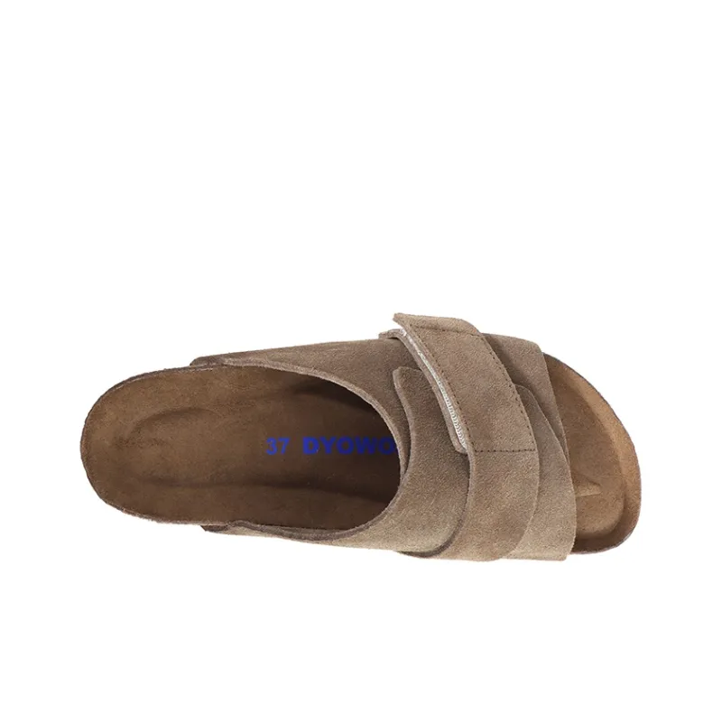 East Garden Works Slip-Resistant Odor-Resistant Slide Slippers Unisex Ginger Yellow Apricot-18