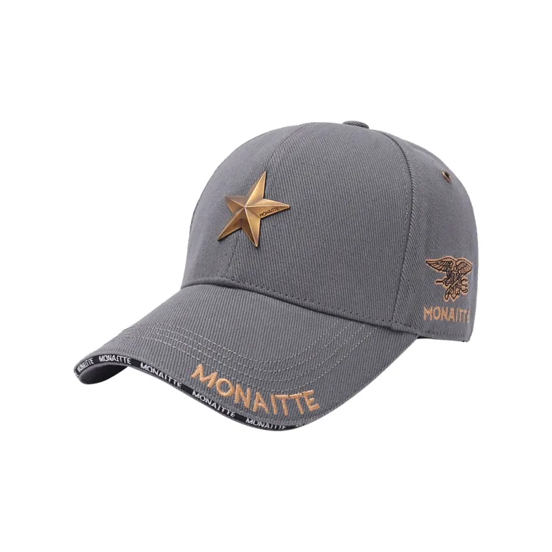 MONAITTE || Cotton Baseball Caps Unisex-1