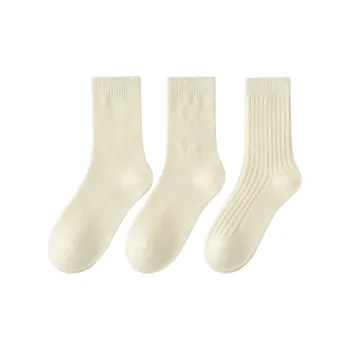 XXLLG Mid-Calf Socks Women's 3 Pack