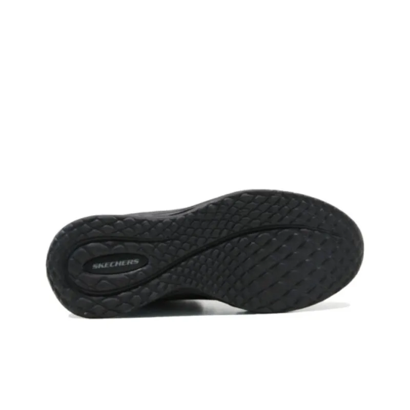 Skechers ARCH FIT ORVAN Anti-Slip And Wear-Resistant Breathable High-Top Trekking Shoes Men's Black-4